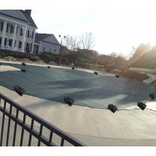 Black Color - Debris Guard Cover for Pool Size 12 x 16